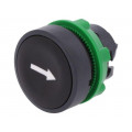 ZB5AA335; Switch: push-button; Stabl.pos: 1; 22mm; black; Illumin: none; IP66; SCHNEIDER ELECTRIC