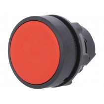 ZB5AA4; Switch: push-button; Stabl.pos: 1; 22mm; red; Illumin: none; IP66; SCHNEIDER ELECTRIC