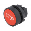 ZB5AA434; Switch: push-button; Stabl.pos: 1; 22mm; black/red; Illumin: none; SCHNEIDER ELECTRIC