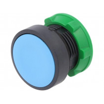 ZB5AA6; Switch: push-button; Stabl.pos: 1; 22mm; blue; Illumin: none; IP66; SCHNEIDER ELECTRIC