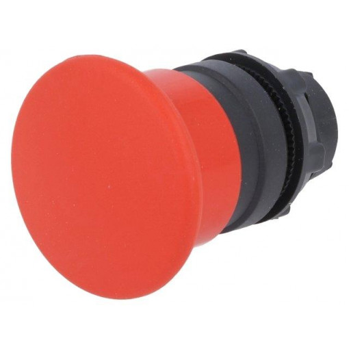 ZB5AC4; Switch: push-button; Stabl.pos: 1; 22mm; red; Illumin: none; IP66; SCHNEIDER ELECTRIC