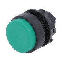 ZB5AL3; Switch: push-button; Stabl.pos: 1; 22mm; green; Illumin: none; IP66; SCHNEIDER ELECTRIC