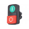 ZB5AL7341; Switch: double; Stabl.pos: 1; 22mm; green/red; Illumin: none; IP66; SCHNEIDER ELECTRIC