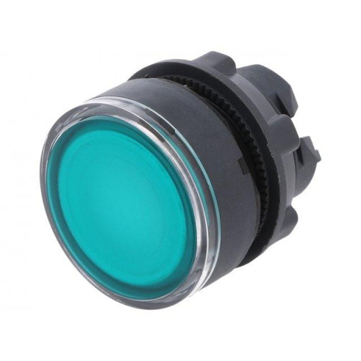 ZB5AW333; Switch: push-button; Stabl.pos: 1; 22mm; green; IP66; Pos: 2; Ø22mm; SCHNEIDER ELECTRIC