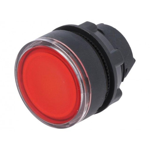ZB5AW343; Switch: push-button; Stabl.pos: 1; 22mm; red; IP66; Pushbutton: flat; SCHNEIDER ELECTRIC