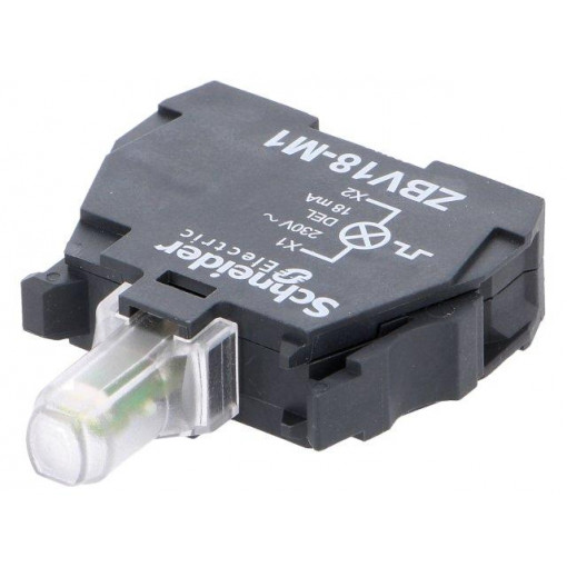 ZBV18M1; Illuminating unit; 22mm; Harmony XB4; -25÷70°C; Illumin: LED; SCHNEIDER ELECTRIC