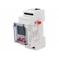 ZCM-31; Programmable time switch; Range: 1 year; SPDT; 230VAC; DIN; PIN: 5; ZAMEL