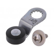 ZCY15; Driving head; lever R 34,4mm, plastic roller Ø16mm; SCHNEIDER ELECTRIC