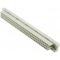 ZDIN-CF-64P; Plug; DIN 41612; type C; female; PIN: 64; a+c; THT; straight; len.4mm; NINIGI