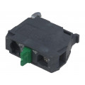 ZENL1111; Contact block; 22mm; Harmony XB5; for back plate; Contacts: NO; SCHNEIDER ELECTRIC ZENL1111; Contact block; 22mm; Harmony XB5; for back plate; Contacts: NO; SCHNEIDER ELECTRIC