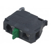 ZENL1111; Contact block; 22mm; Harmony XB5; for back plate; Contacts: NO; SCHNEIDER ELECTRIC