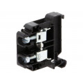 ZG-G10 A11-8303; Splice terminal: rail; 0.5÷10mm2; ways: 1; terminals: 2; black; TS35; POKÓJ