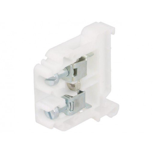 ZG-G10 A11-8302; Splice terminal: rail; 0.5÷10mm2; ways: 1; terminals: 2; white; TS35; POKÓJ