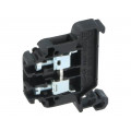 ZG-G4 A11-8203; Splice terminal: rail; 0.5÷4mm2; ways: 1; terminals: 2; black; TS35; POKÓJ