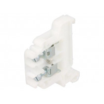 ZG-G4 A11-8202; Splice terminal: rail; 0.5÷4mm2; ways: 1; terminals: 2; white; TS35; POKÓJ