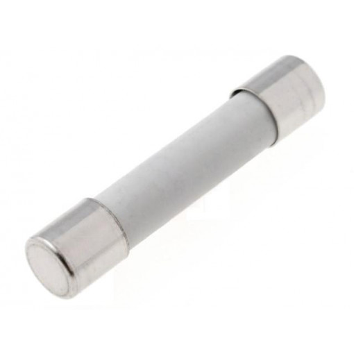 632.130; Fuse: fuse; ultra rapid; 16A; 500VAC; ceramic,cylindrical; brass; ESKA