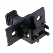 503.360; Holder; cylindrical fuses; 5x20mm; 6.3A; Pitch: 22mm; Colour: black; ESKA