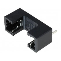 ZHL12; Fuse holder; cylindrical fuses; 5x20mm; 6A; Pitch: 21.4mm; 250V; PROFFUSE