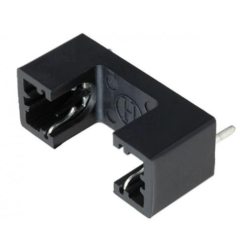 ZHL12; Fuse holder; cylindrical fuses; 5x20mm; 6A; Pitch: 21.4mm; 250V; PROFFUSE