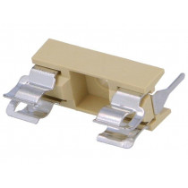 PTF/15; Fuse holder; cylindrical fuses; Mounting: THT; 5x20mm; -30÷85°C; Stelvio Kontek