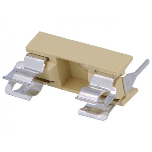 PTF/15; Fuse holder; cylindrical fuses; Mounting: THT; 5x20mm; -30÷85°C; Stelvio Kontek