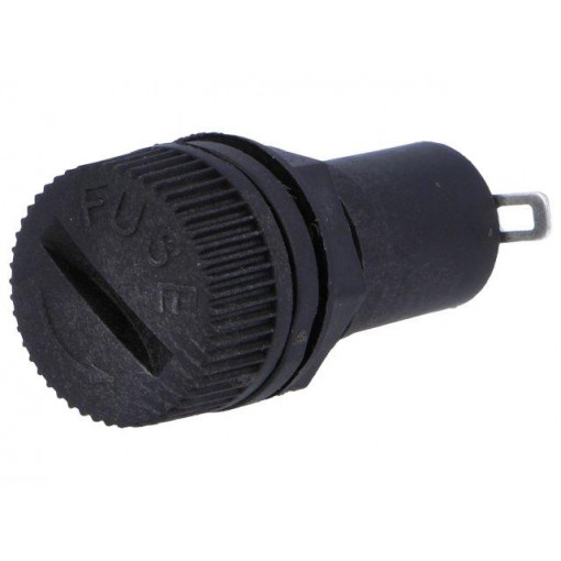 PTF/30; Fuse holder; cylindrical fuses; 5x20mm; 10A; Mounting: on panel; Stelvio Kontek