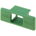 BS232; Cover; -30÷85°C; Mat: thermoplastic; UL94V-0; Colour: green; Stelvio Kontek
