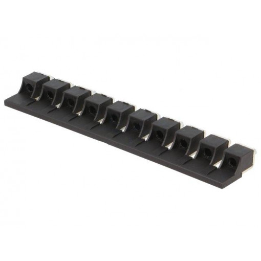 ZKN-10-10 A42-5493; Screw bridge; Application: ZUG-10; ways: 10; black; POKÓJ