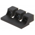 ZKN-10-3 A42-5423; Screw bridge; Application: ZUG-10; ways: 3; black; POKÓJ