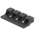 ZKN-10-4 A42-5433; Screw bridge; Application: ZUG-10; ways: 4; black; POKÓJ ZKN-10-4 A42-5433; Screw bridge; Application: ZUG-10; ways: 4; black; POKÓJ