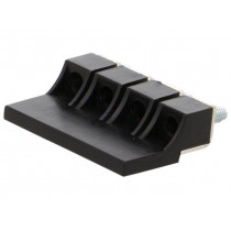 ZKN-4-4 A42-5233; Screw bridge; Application: ZUG-4; ways: 4; black; POKÓJ