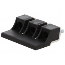 ZKN-6-3 A42-5323; Screw bridge; Application: ZUG-6; ways: 3; black; POKÓJ