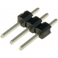 DS1021-1*3SF1-1; Pin header; pin strips; male; PIN: 3; straight; 2.54mm; THT; 1x3; CONNFLY DS1021-1*3SF1-1; Pin header; pin strips; male; PIN: 3; straight; 2.54mm; THT; 1x3; CONNFLY