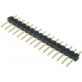 DS1021-1*16SF11; Pin header; pin strips; male; PIN: 16; straight; 2.54mm; THT; 1x16; CONNFLY DS1021-1*16SF11; Pin header; pin strips; male; PIN: 16; straight; 2.54mm; THT; 1x16; CONNFLY