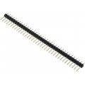 DS1021-1*36SF11; Pin header; pin strips; male; PIN: 36; straight; 2.54mm; THT; 1x36; CONNFLY DS1021-1*36SF11; Pin header; pin strips; male; PIN: 36; straight; 2.54mm; THT; 1x36; CONNFLY
