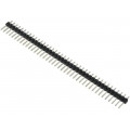 DS1021-1*40SF11; Pin header; pin strips; male; PIN: 40; straight; 2.54mm; THT; 1x40; CONNFLY DS1021-1*40SF11; Pin header; pin strips; male; PIN: 40; straight; 2.54mm; THT; 1x40; CONNFLY