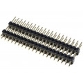 ZL2019-40; Pin header; pin strips; male; PIN: 40; double deck; straight; THT; NINIGI ZL2019-40; Pin header; pin strips; male; PIN: 40; double deck; straight; THT; NINIGI