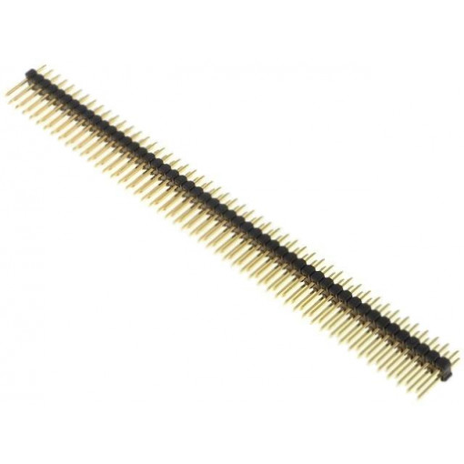 087-2-100-0-F-XS0-1260; Pin header; pin strips; male; PIN: 100; straight; 2.54mm; THT; 2x50; MPE GARRY 087-2-100-0-F-XS0-1260; Pin header; pin strips; male; PIN: 100; straight; 2.54mm; THT; 2x50; MPE GARRY