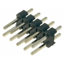 DS1021-2*5SF11; Pin header; pin strips; male; PIN: 10; straight; 2.54mm; THT; 2x5; CONNFLY DS1021-2*5SF11; Pin header; pin strips; male; PIN: 10; straight; 2.54mm; THT; 2x5; CONNFLY