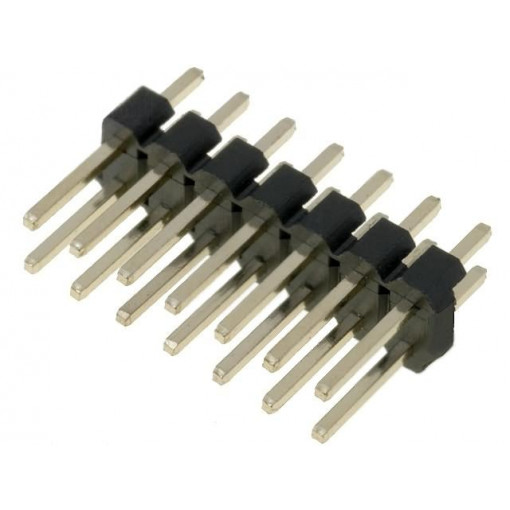 DS1021-2*7SF11; Pin header; pin strips; male; PIN: 14; straight; 2.54mm; THT; 2x7; CONNFLY