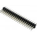 DS1021-2*20SF11; Pin header; pin strips; male; PIN: 40; straight; 2.54mm; THT; 2x20; CONNFLY DS1021-2*20SF11; Pin header; pin strips; male; PIN: 40; straight; 2.54mm; THT; 2x20; CONNFLY