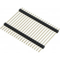 ZL2038-20; Pin header; pin strips; male; PIN: 20; double deck; straight; THT; NINIGI ZL2038-20; Pin header; pin strips; male; PIN: 20; double deck; straight; THT; NINIGI