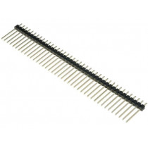 DS1021-1*40SF1-5; Pin header; pin strips; male; PIN: 40; straight; 2.54mm; THT; 1x40; CONNFLY