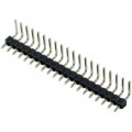 DS1022-1*20RUF1-1; Pin header; pin strips; male; PIN: 20; angled 90°; 2.54mm; THT; 1x20; CONNFLY DS1022-1*20RUF1-1; Pin header; pin strips; male; PIN: 20; angled 90°; 2.54mm; THT; 1x20; CONNFLY