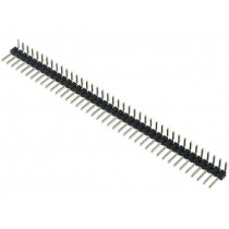 DS1022-1*40RDF1; Pin header; pin strips; male; PIN: 40; angled 90°; 2.54mm; THT; 1x40; CONNFLY DS1022-1*40RDF1; Pin header; pin strips; male; PIN: 40; angled 90°; 2.54mm; THT; 1x40; CONNFLY