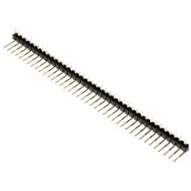 DS1022-1*40RUF11; Pin header; pin strips; male; PIN: 40; angled 90°; 2.54mm; THT; 1x40; CONNFLY