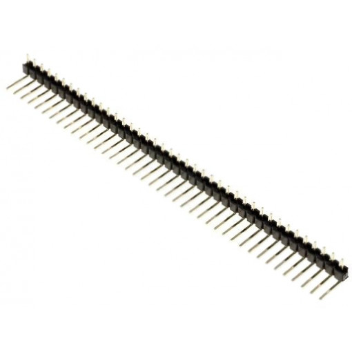 DS1022-1*40RUF11; Pin header; pin strips; male; PIN: 40; angled 90°; 2.54mm; THT; 1x40; CONNFLY