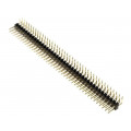 ZL212-80KG; Pin header; pin strips; male; PIN: 80; angled 90°; 2.54mm; THT; 2x40; NINIGI ZL212-80KG; Pin header; pin strips; male; PIN: 80; angled 90°; 2.54mm; THT; 2x40; NINIGI