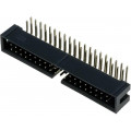 DS1013-40RSIB; Socket; IDC; male; PIN: 40; angled 90°; THT; gold-plated; 2.54mm; CONNFLY DS1013-40RSIB; Socket; IDC; male; PIN: 40; angled 90°; THT; gold-plated; 2.54mm; CONNFLY