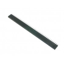 DS1023-1*40S21; Socket; pin strips; female; PIN: 40; straight; 2.54mm; THT; 1x40; CONNFLY
